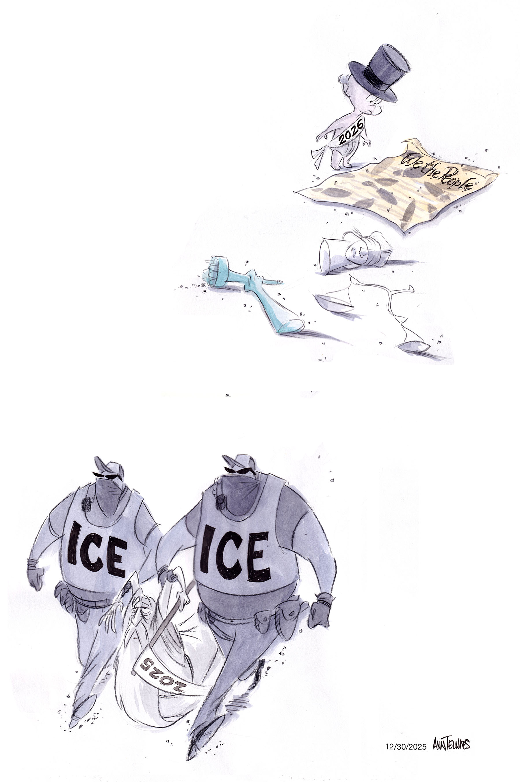 Out with Trump and the cruelty