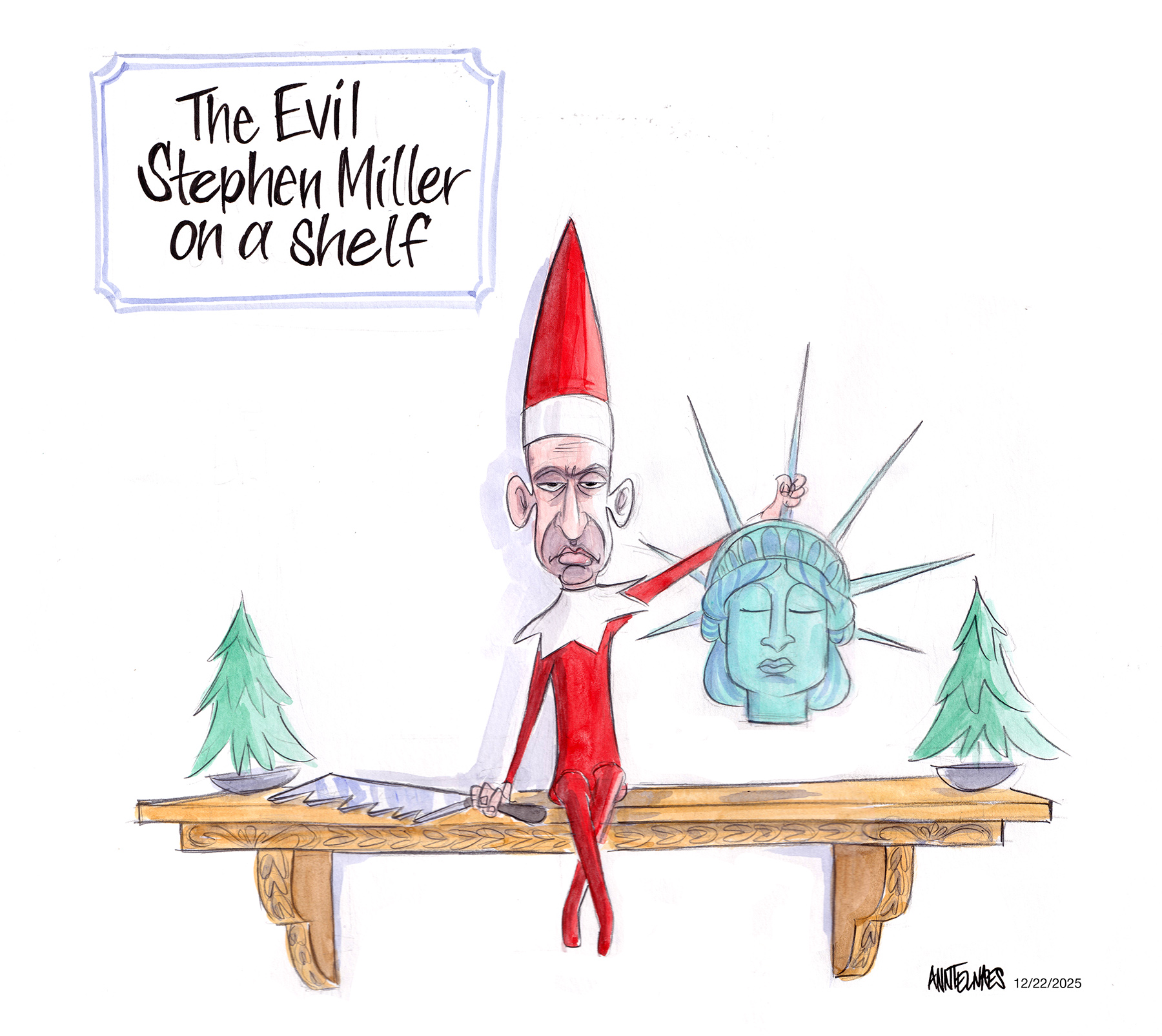The Evil Elf on the Shelf