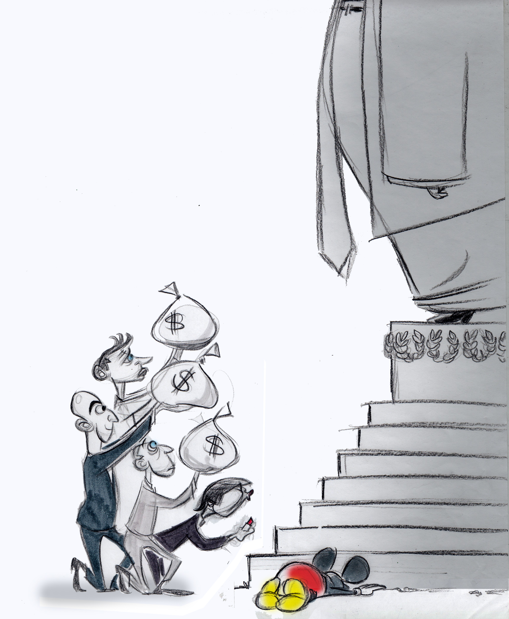 Political cartoon by Ann Telnaes, “Why I'm quitting the Washington Post”, 2025-01-04.