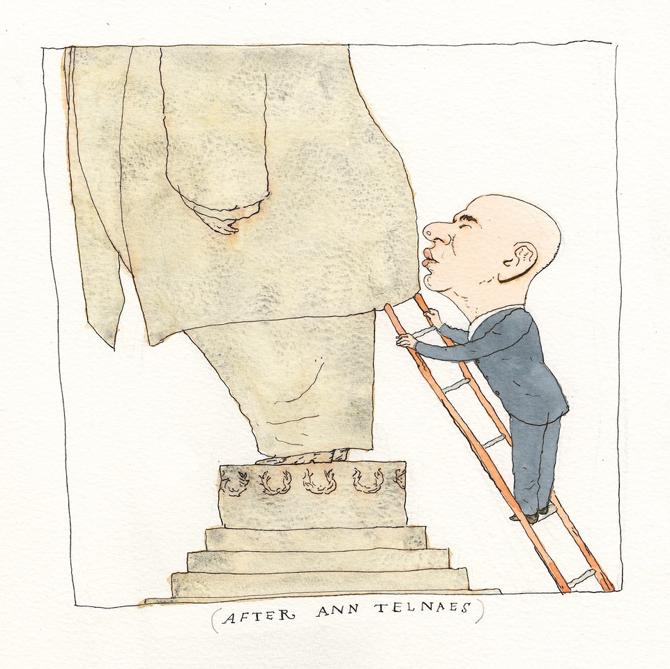 Political cartoon by Ann Telnaes, “With gratitude”, 2025-01-06.