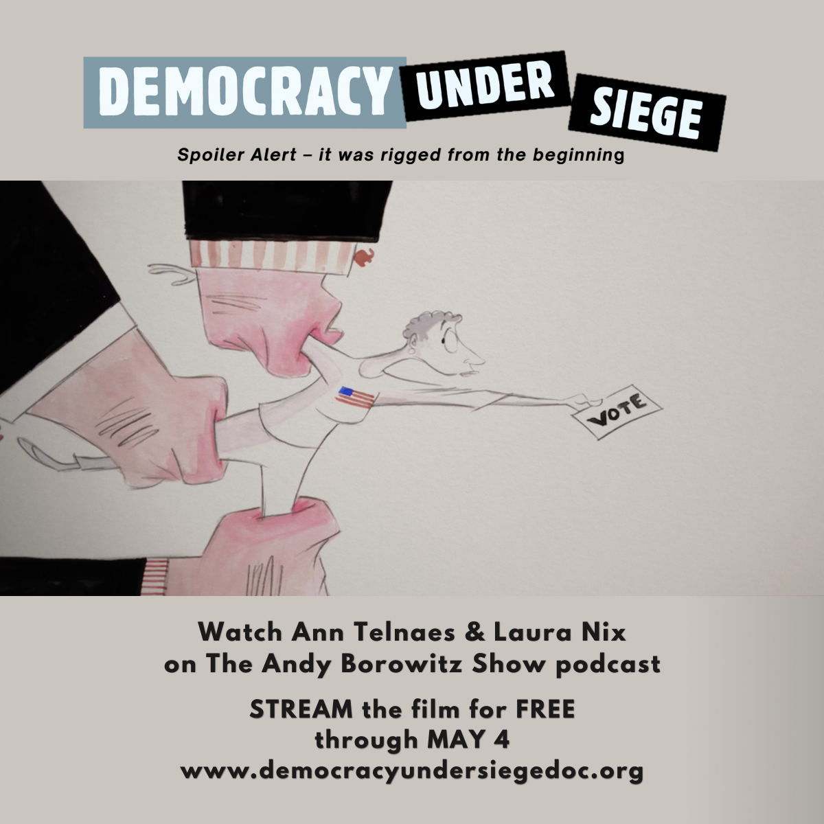 Political cartoon by Ann Telnaes, “World Press Freedom Day”, 2026-05-03.