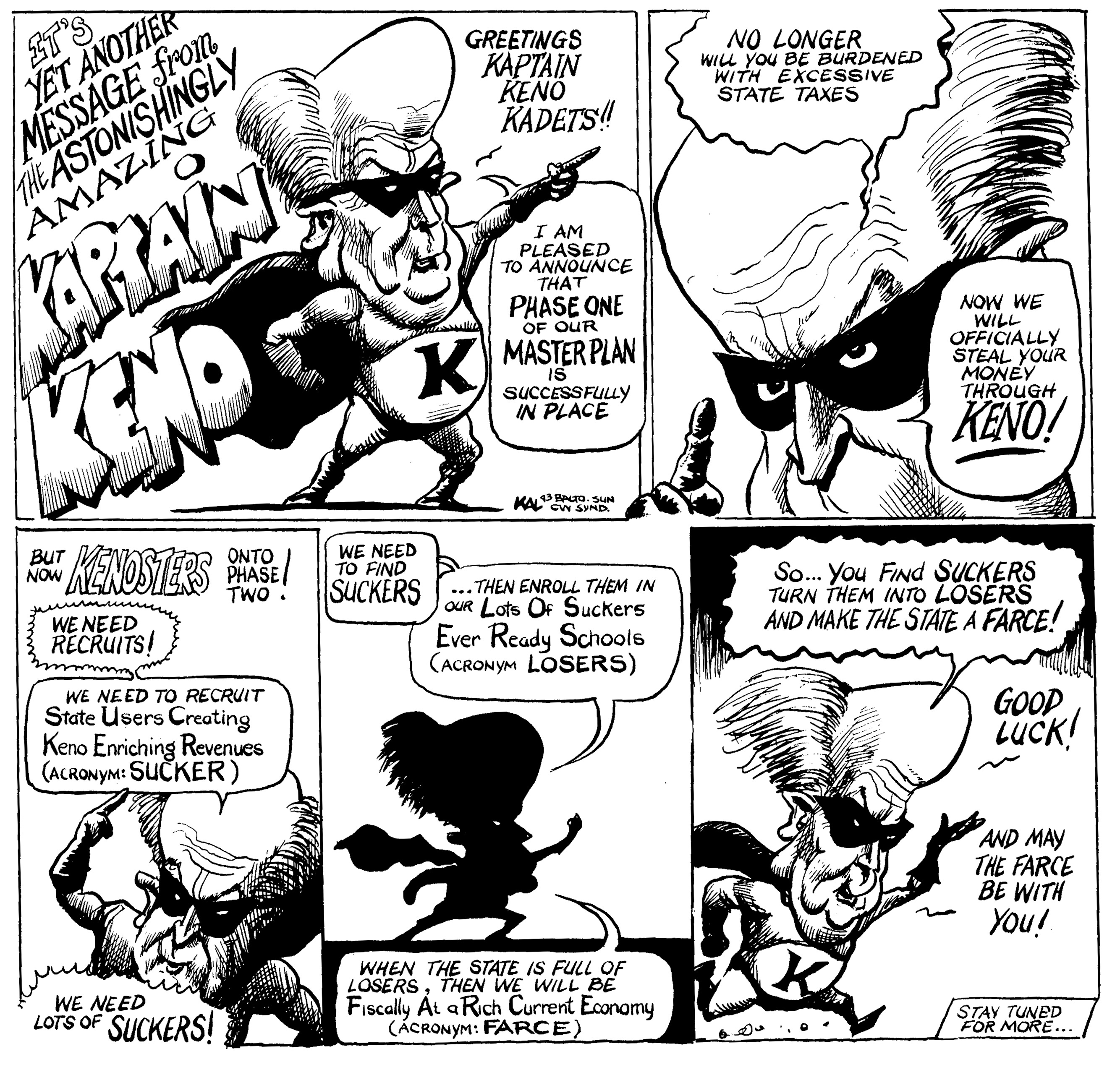 Political cartoon by Kevin Kallaugher, “Drawing Inspiration from Baltimore”, 2025-06-29.
