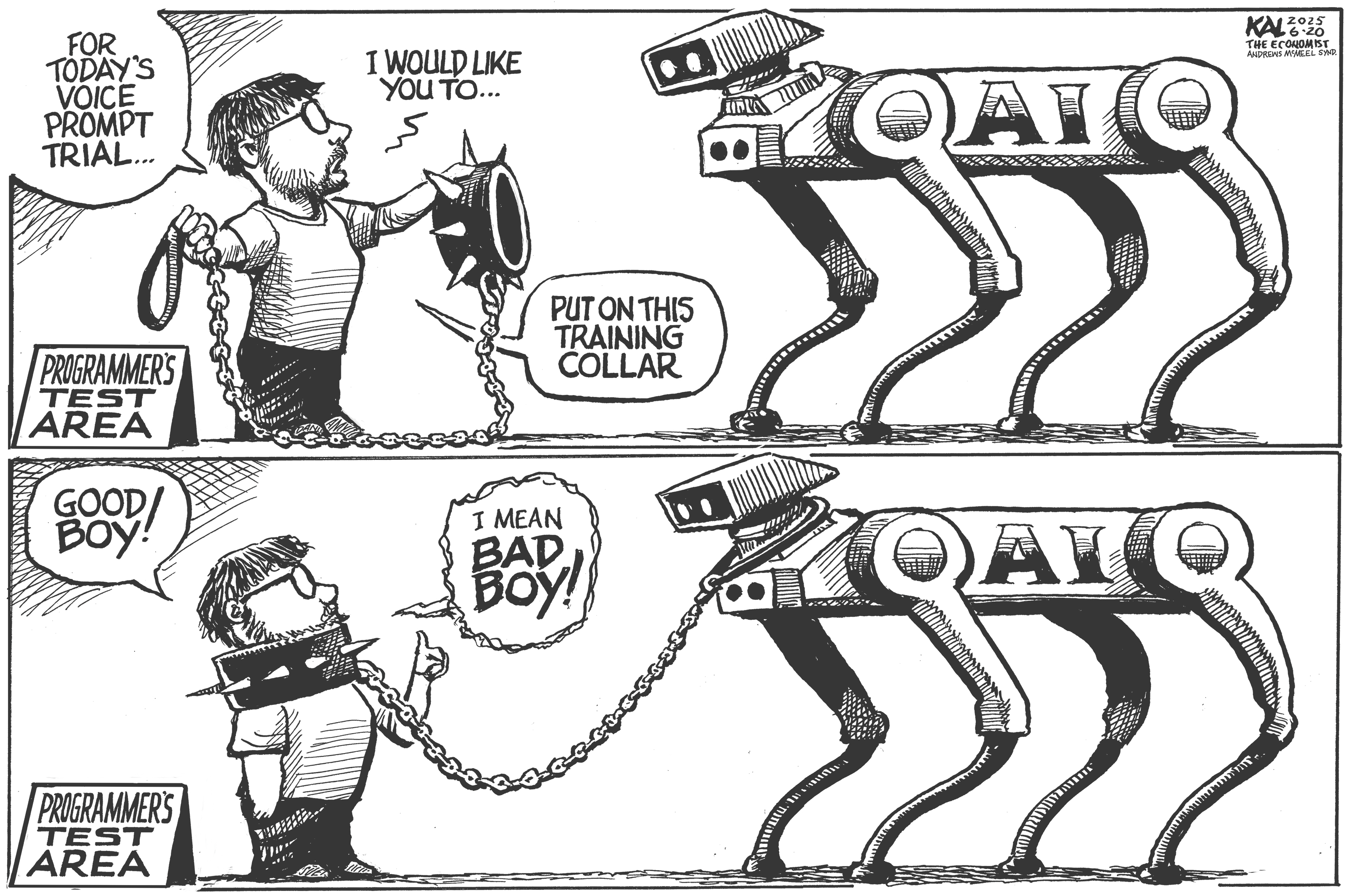 Political cartoon by Kevin Kallaugher, “Even More Disruptive Than Donald Trump”, 2025-06-21.