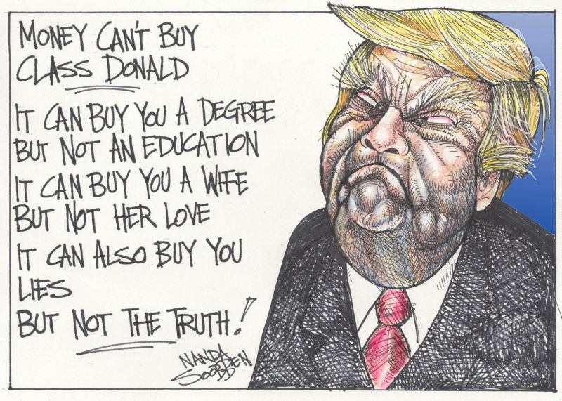 Political cartoon by Nanda Soobben, “Untitled”, 2017-05-27.
