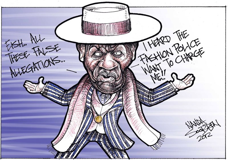 Political cartoon by Nanda Soobben, “Untitled”, 2012-06-11.