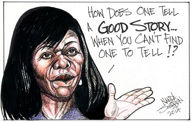 Political cartoon by Nanda Soobben, “Untitled”, 2014-03-31.