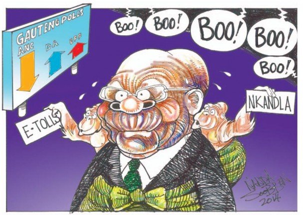 Political cartoon by Nanda Soobben, “Untitled”, 2014-05-10.