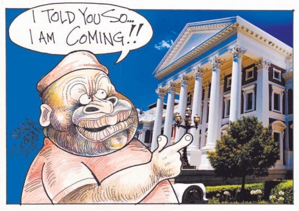 Political cartoon by Nanda Soobben, “Untitled”, 2014-05-13.
