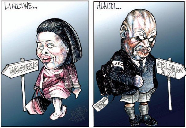 Political cartoon by Nanda Soobben, “Untitled”, 2014-05-15.