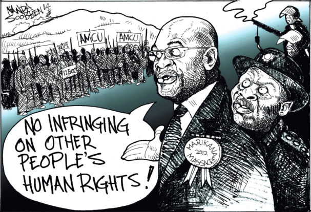 Political cartoon by Nanda Soobben, “Untitled”, 2014-05-16.
