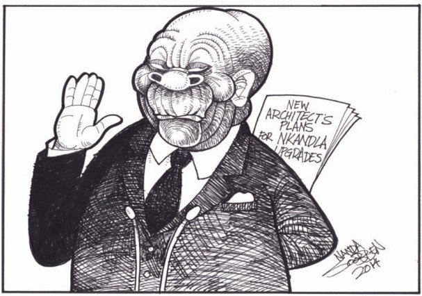 Political cartoon by Nanda Soobben, “Untitled”, 2014-05-23.