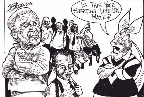 Political cartoon by Nanda Soobben, “Untitled”, 2014-05-24.