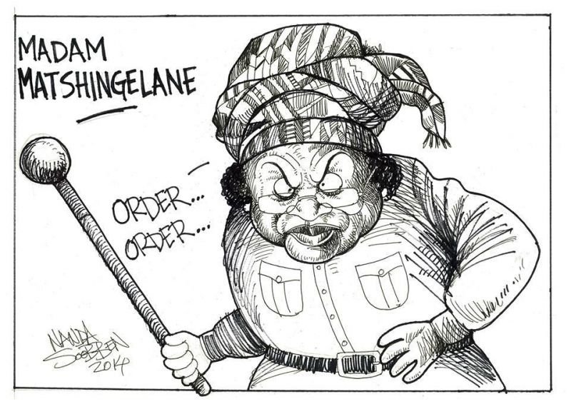 Political cartoon by Nanda Soobben, “Untitled”, 2014-11-13.