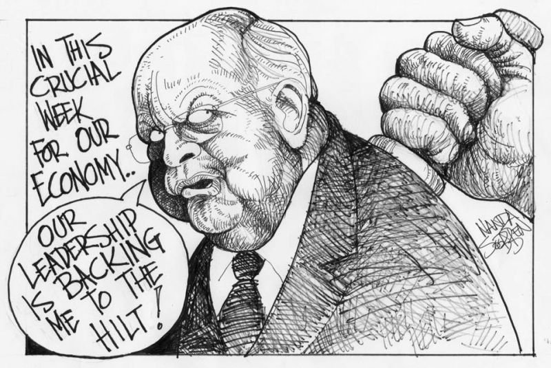 Political cartoon by Nanda Soobben, “Untitled”, 2016-03-14.